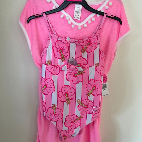 BETSEY JOHNSON Girl's 2 Piece Swim Set NWT Size 10 - Picture 2 of 9